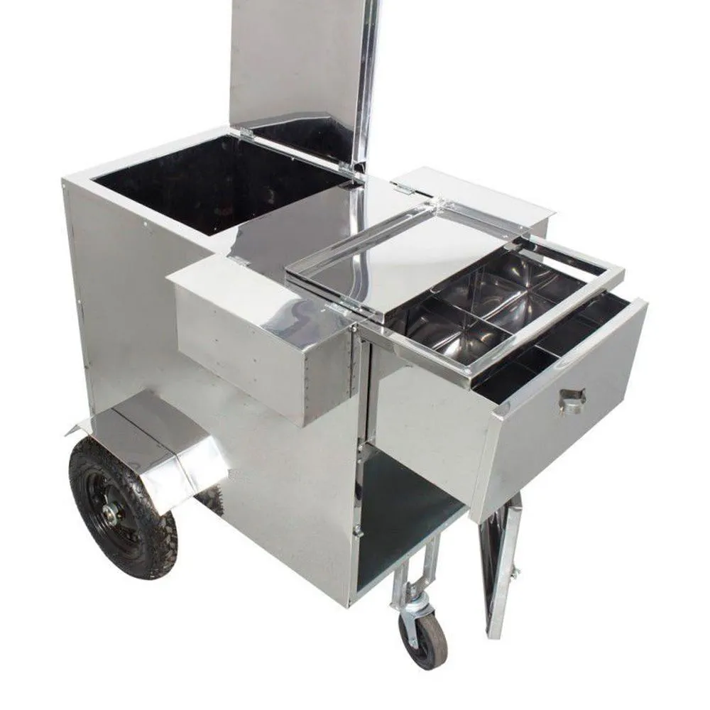 Carrinho de Açaí R2 com Roda Pneumática e Guarda-Sol 965 - Imagem 4