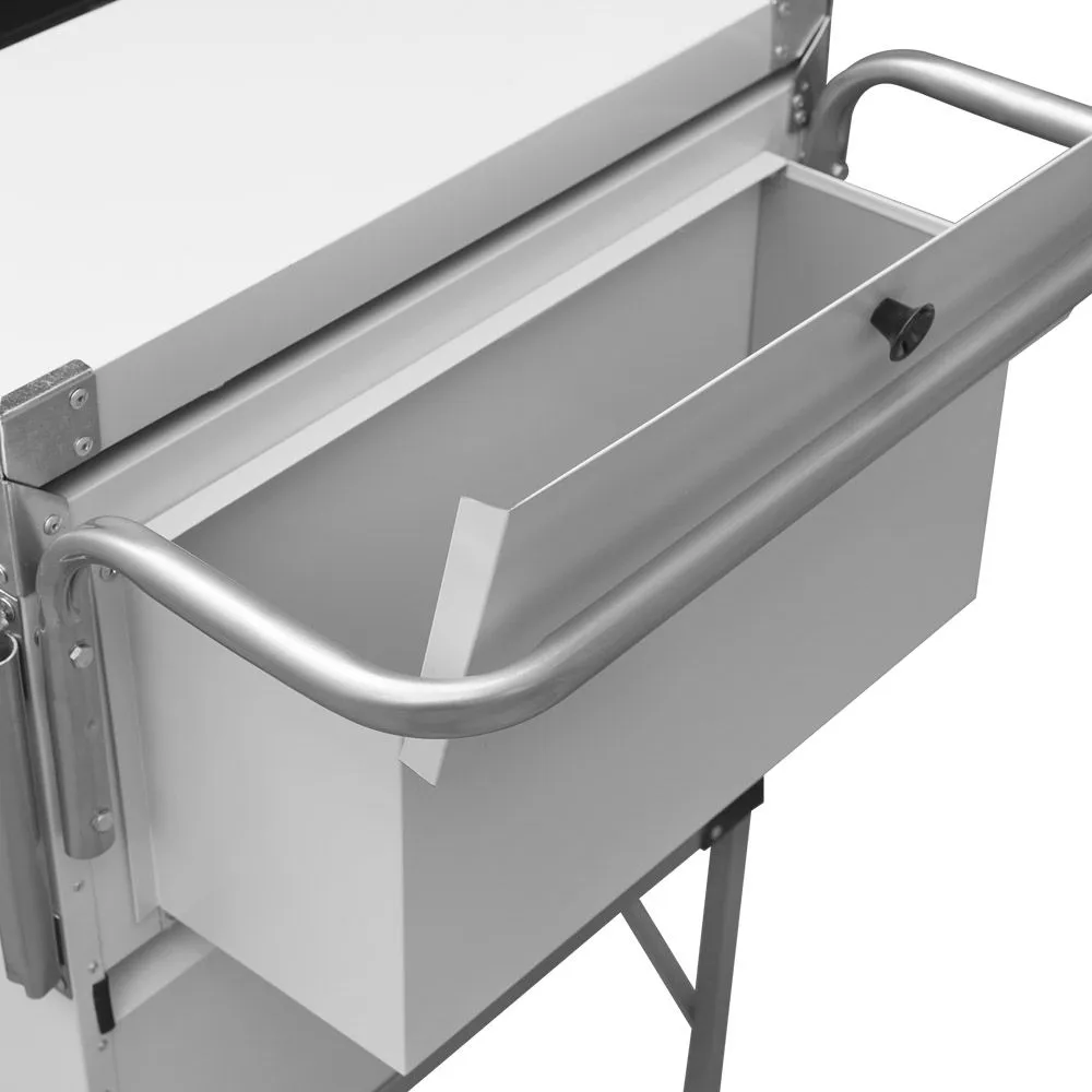 Carrinho de Bebidas Cefaz Branco Rodas de Bicicleta BL34P/GS - Imagem 3