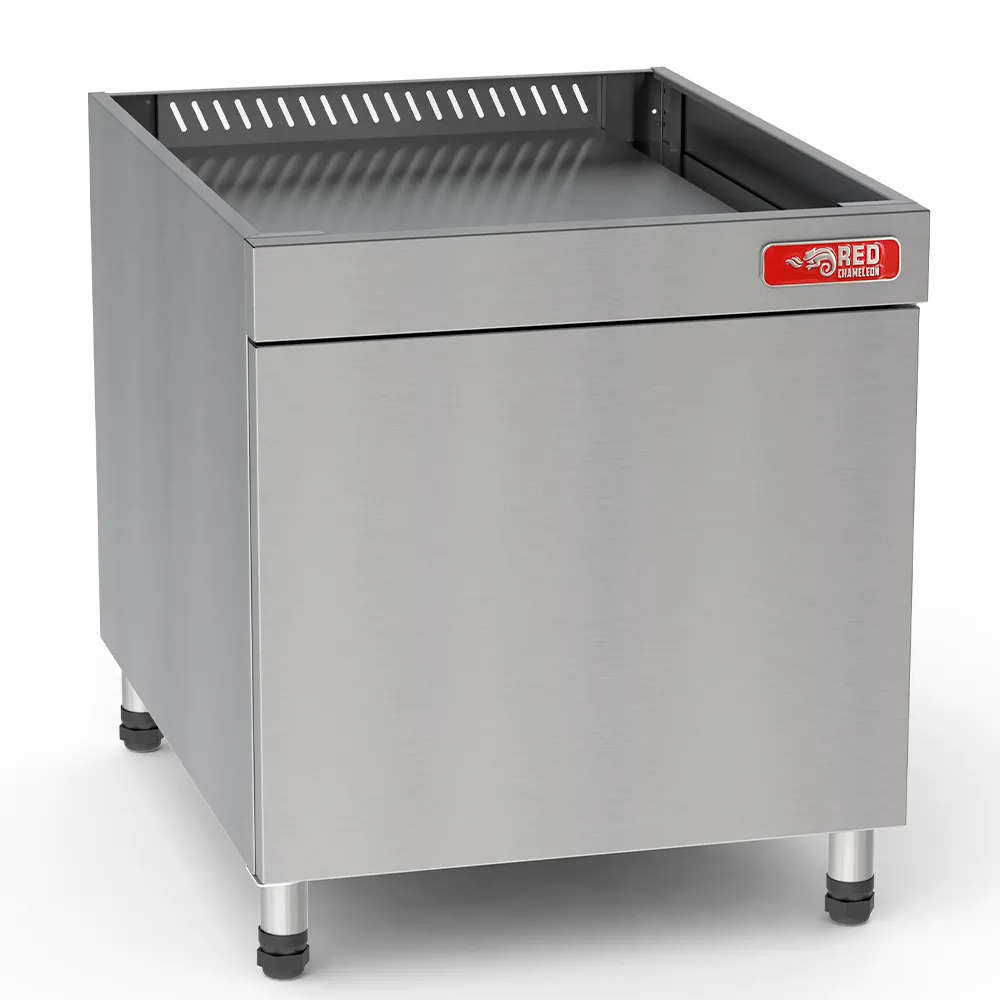 Bancada Fechada Red Chameleon para Char Broiler 2 Queimadores BFCB2