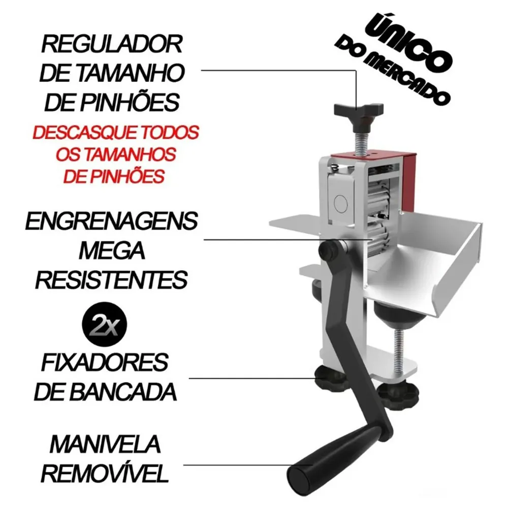 Descascador de Pinhão Saro DPR - Imagem 4