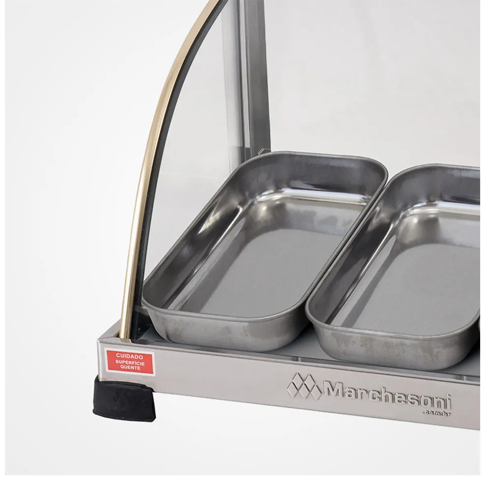 Estufa Marchesoni Ouro Curva com 3 Bandejas 127V - Imagem 2