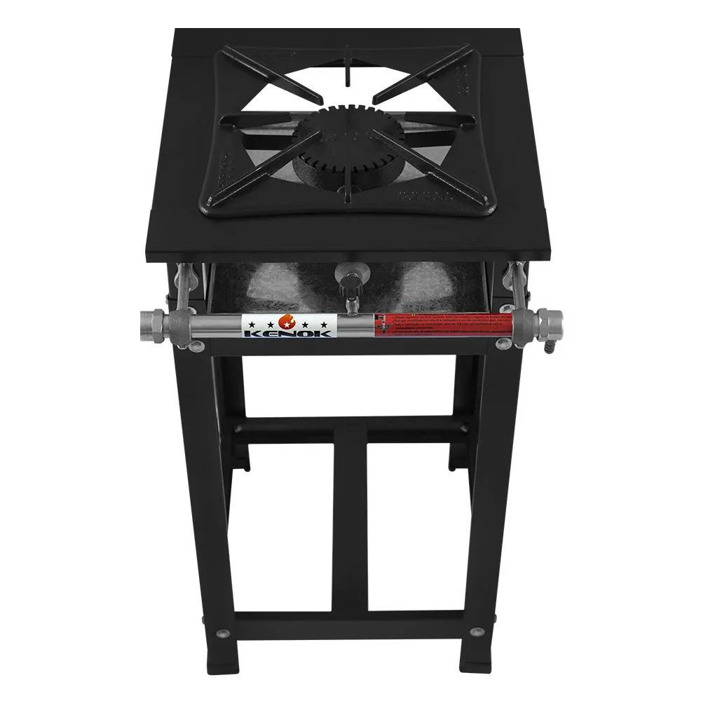 Fogão Economy Kenok 1 Boca Simples Alta Pressão FAEC1B.601 - Imagem 2