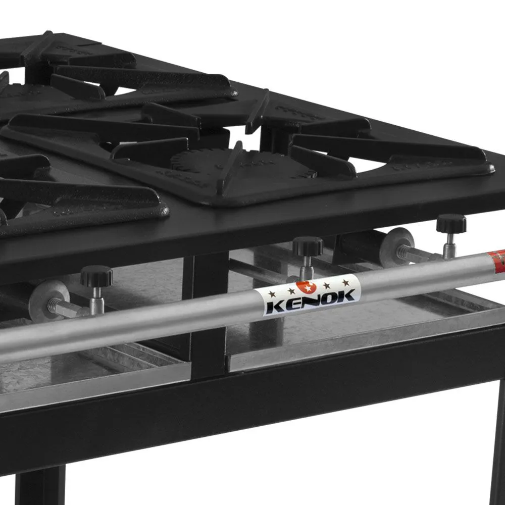 Fogão Economy Kenok 4 Bocas Simples Alta Pressão FAEC4B.604 - Imagem 3