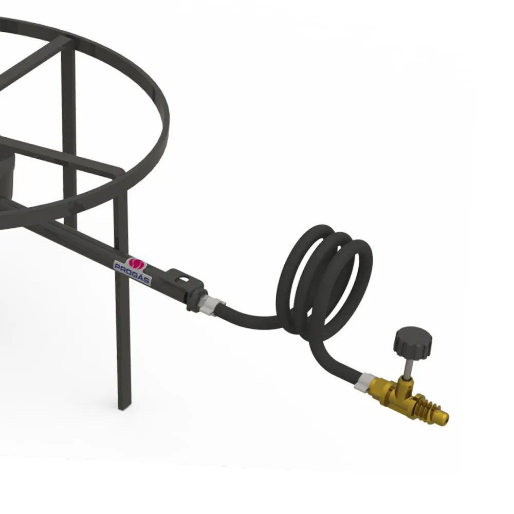 Fogão Industrial Progás Alta Pressão 7 Caulins Redondos Pedestal F1B7P - Imagem 3