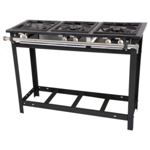 Fogão Venâncio Extra 3 Bocas 2 Duplas com Pé E3d2p