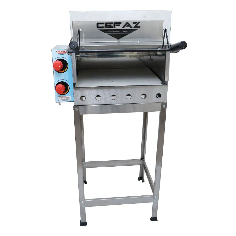 Forno de Pizza a Gás Cefaz Refratário com Grill Infravermelho FRGC-02 - Imagem 2