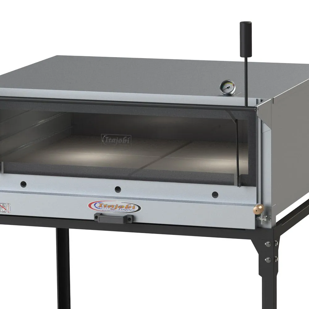 Forno Roma Itajobi 95x95 cm Refratário a Gás - Imagem 2