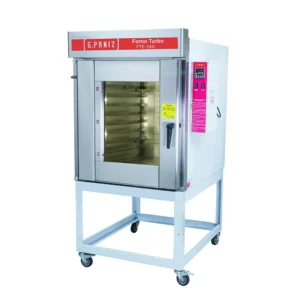 Forno Turbo Elétrico Gpaniz 8 Esteiras FTE240 220V Monofásico