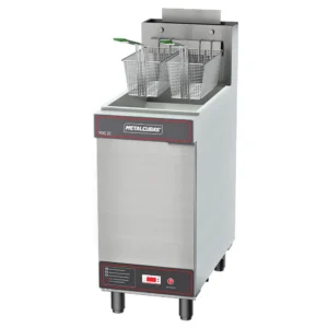 FRITADEIRA IND A GÁS 2 CESTOS METALCUBAS 30L FOG2C