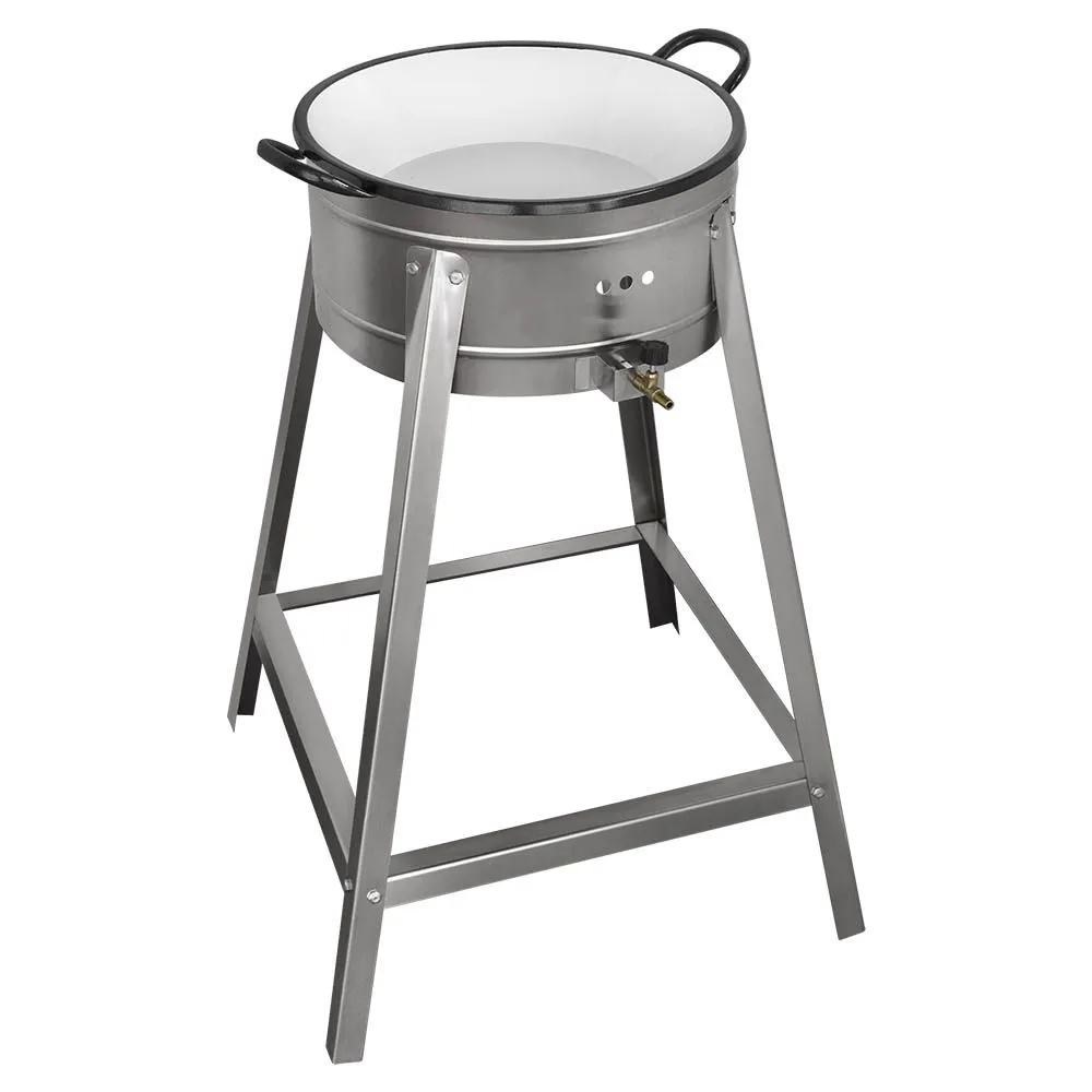 Fritador Pasteleiro a Gás Cefaz Alta Pressão com Tacho N 22 Esmaltado FPI-22