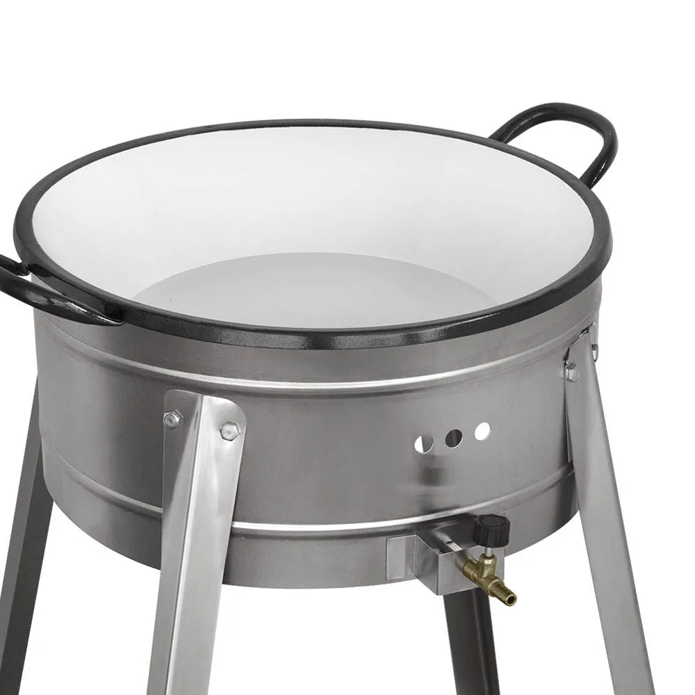 Fritador Pasteleiro a Gás Cefaz Alta Pressão com Tacho N 22 Esmaltado FPI-22 - Imagem 2