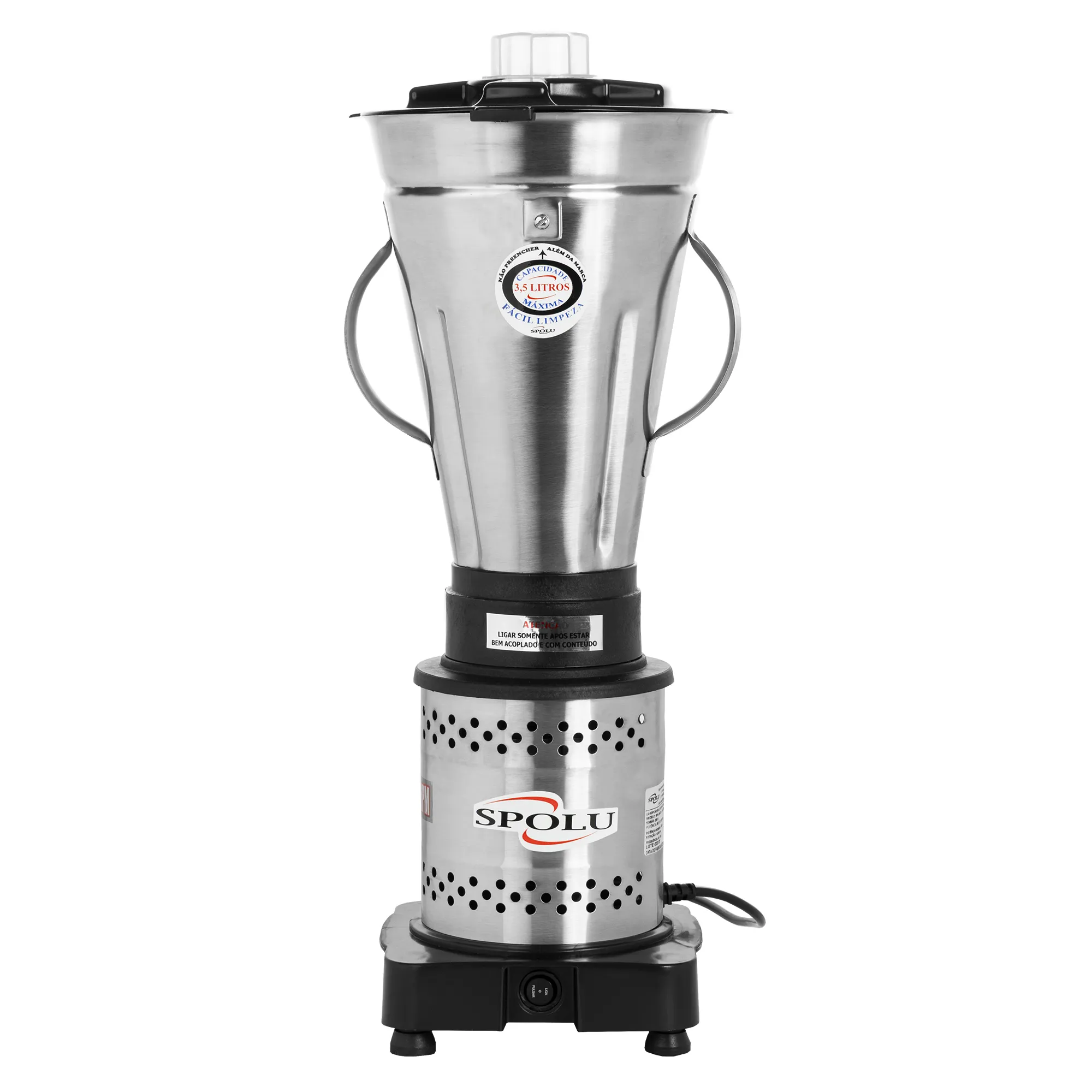 Liquidificador Industrial Alta Rotação Spolu Economy 3,5 Litros SPL-064ECO 220 V