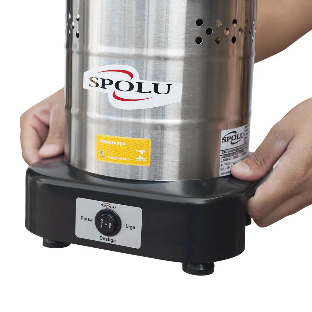 Liquidificador Industrial Alta Rotação Spolu Inox 3,5 Litros SPL-063X 127V - Imagem 3